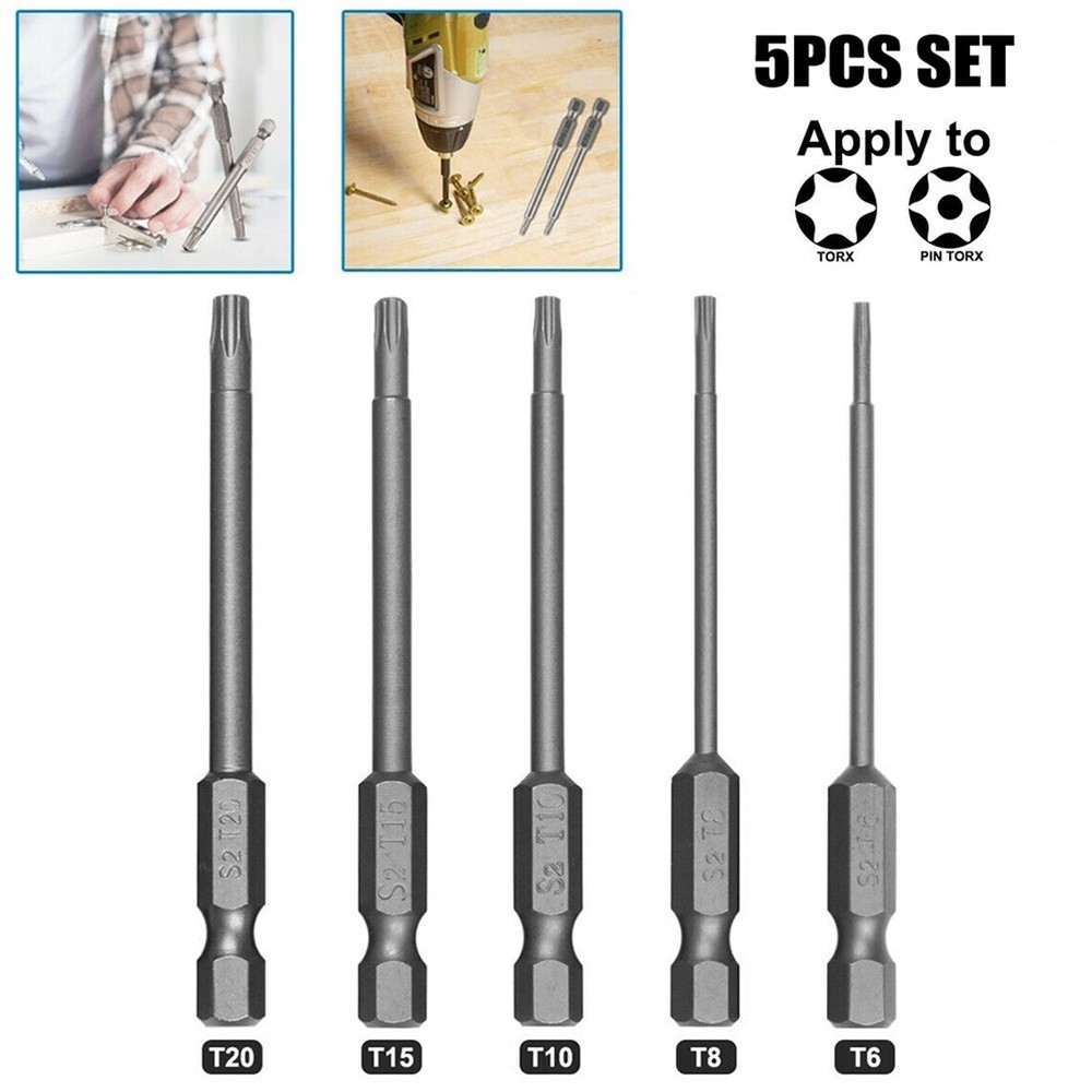 High Performance Magnetic Screwdriver Bits Grab and Hold Screws with Ease