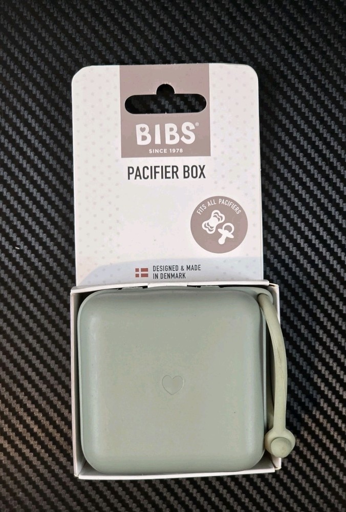 Bibs Pacifier Box - Sage