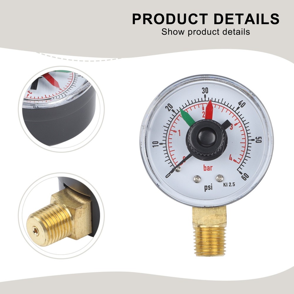 Essential Accessory For Hayward Pressure Gauge for Sand Filter Replacement