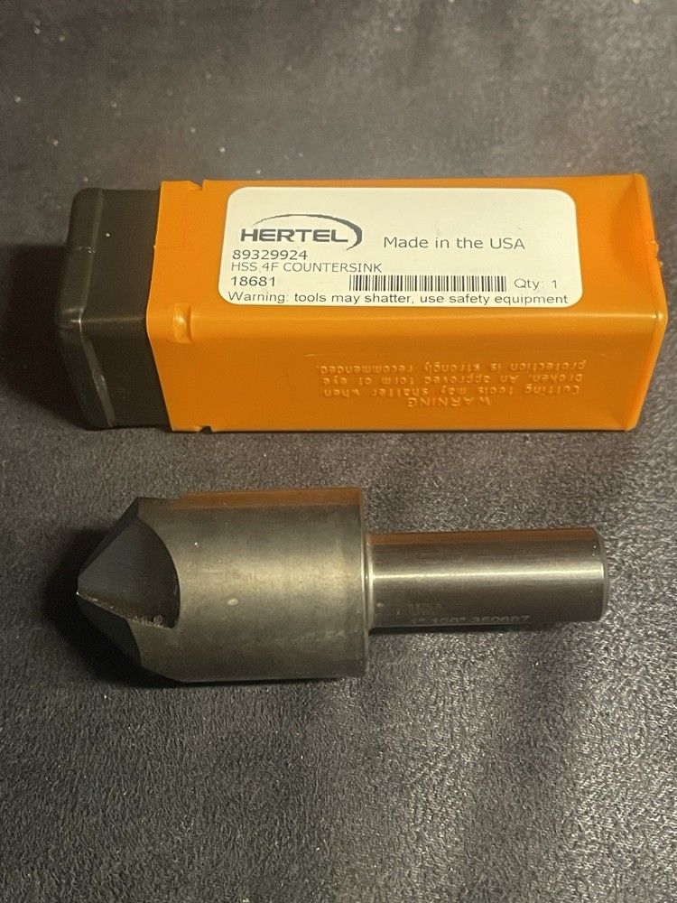 HERTEL 1” HHS 4F Countersink 89329924