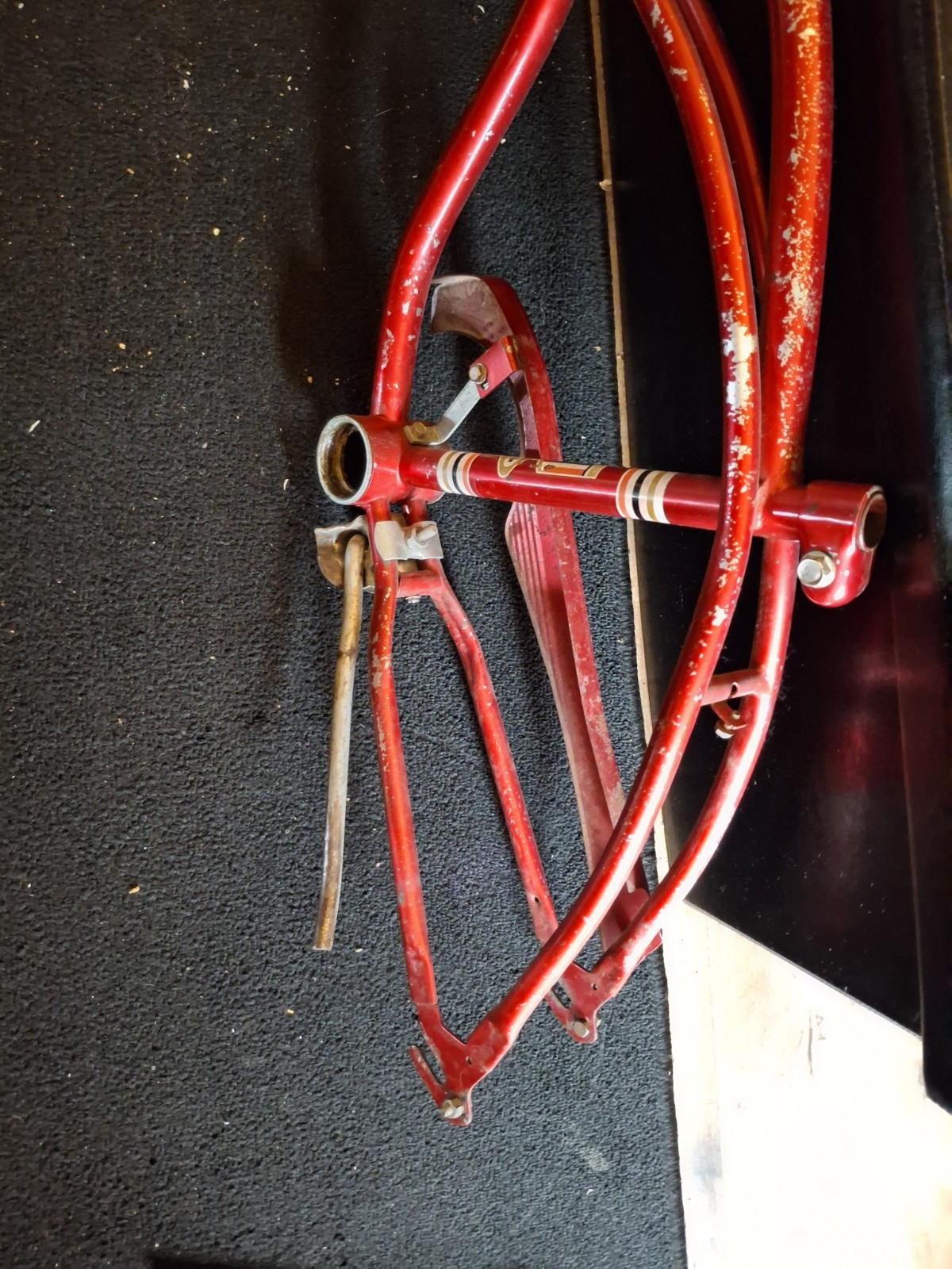 Huffy Cheater Slick 3 Speed Muscle Bike Frame Set Huffy Vintage 1966 Original