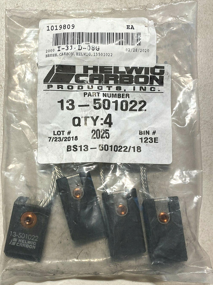 HELWIG 13-501022 - 4 PACK CARBON BRUSHES
