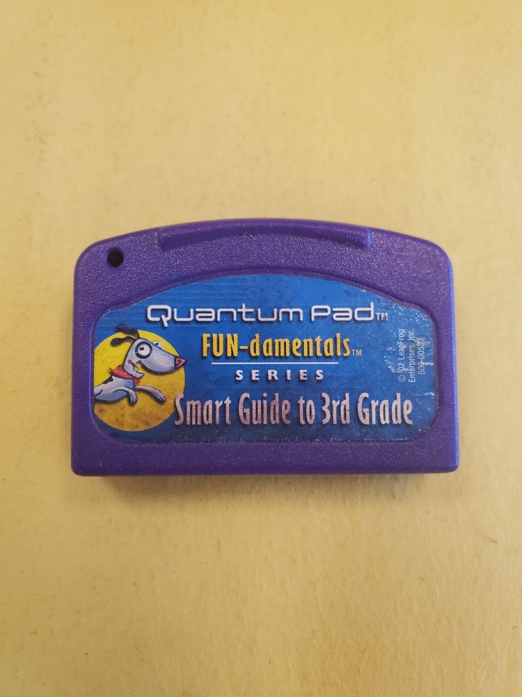 Leap Frog Quantum Pad FUN-damentals series Smart Guide to 3rd grade