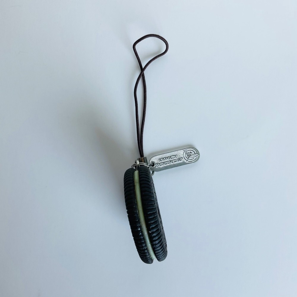 Lipton Aromatic Premium Leaf Chocolate Sandwich Cookie Cell Phone Strap Figure