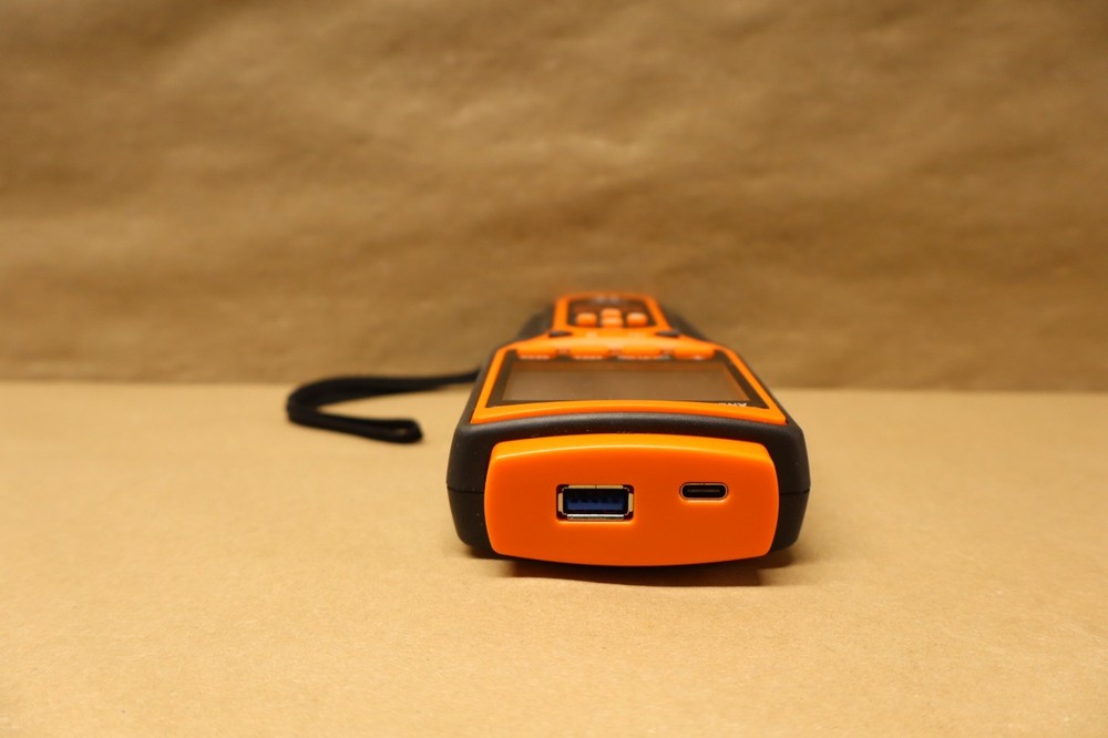 VEVOR Portable Anemometer Split Design, Temp Range 14℉-140℉, LED Screen Digital