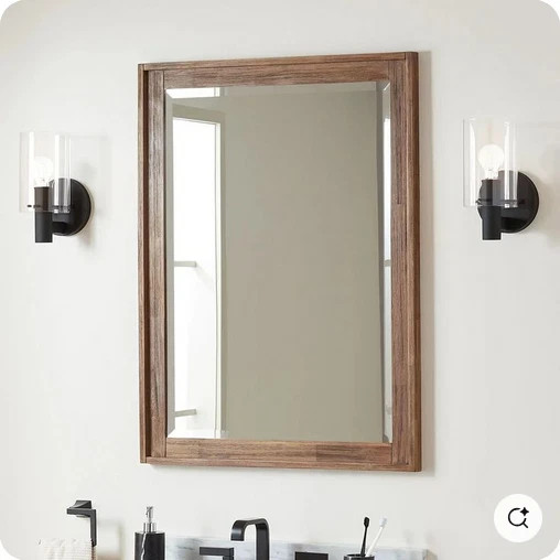 Signature Hardware Devora Traditional Rectangular Wood Framed Mirror - Choose