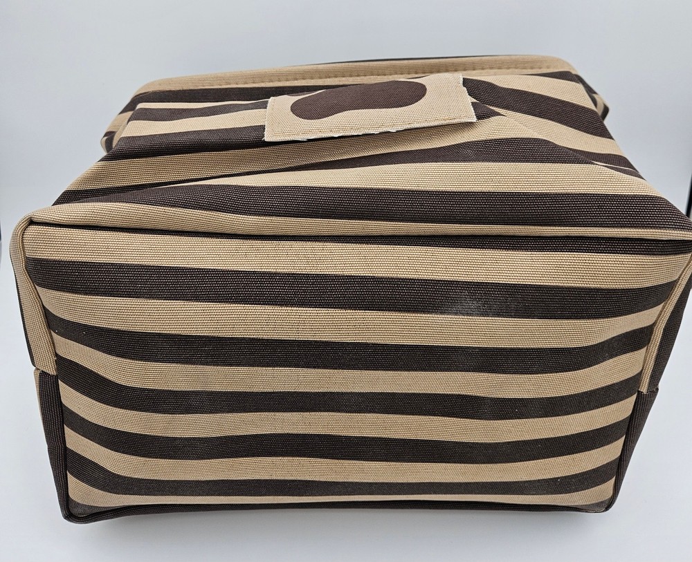 Bone Dry Pet Storage Collection Striped Paw Patch Bin - Medium Rectangle