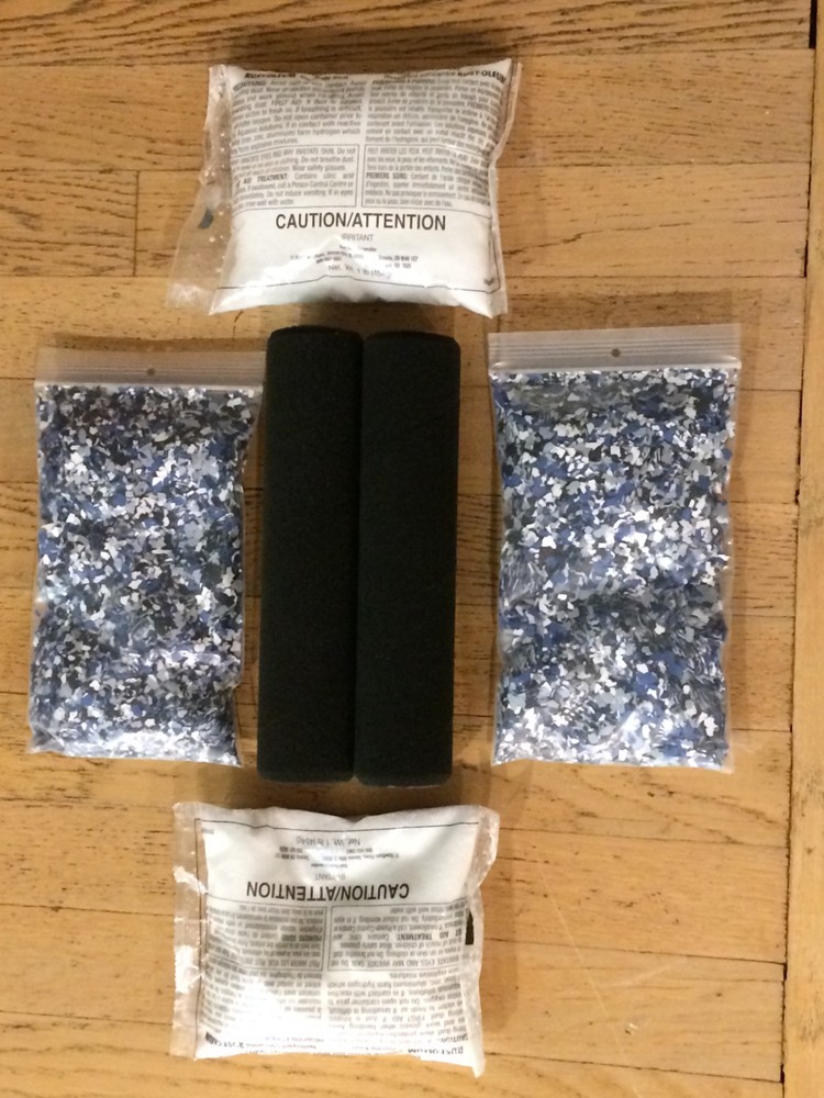 New - RustOleum Concrete Etch Flakes and Rollers