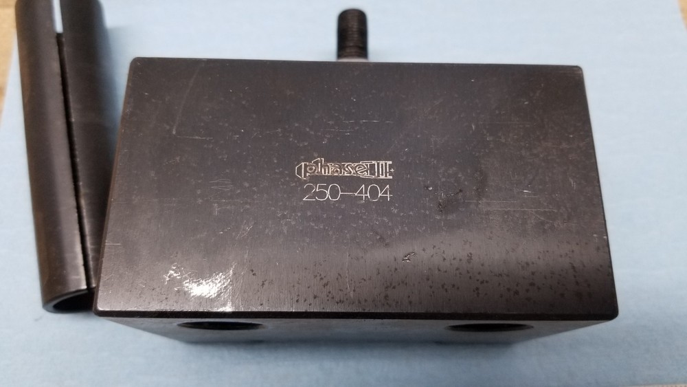 Phase II CA#4 250-404 Quick Change Tool Post Boring Bar Holder Phase 2