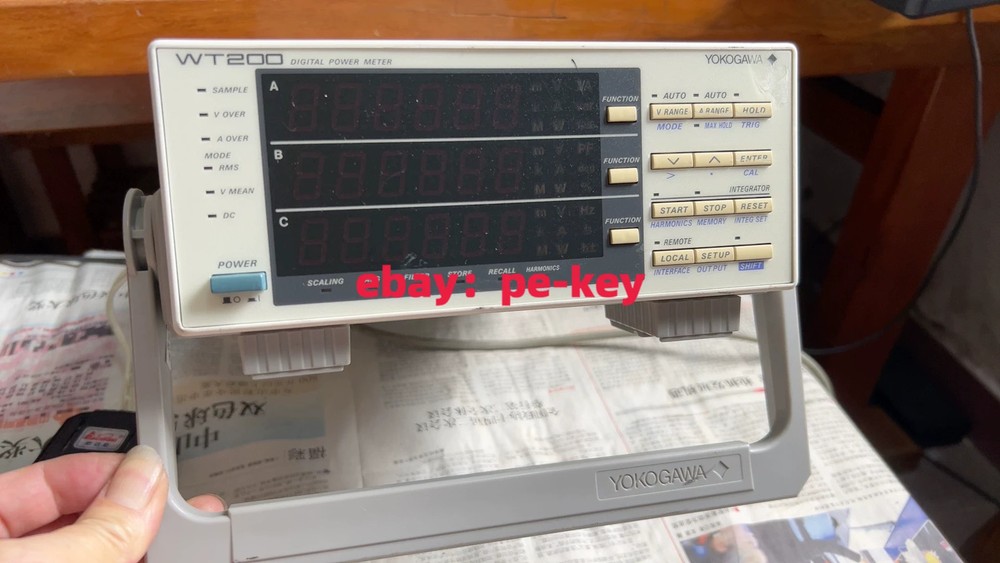 Yokogawa WT200 Power Analyzer#pe