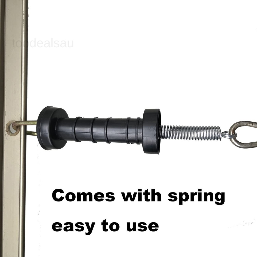 5 Pcs Plastic Electric Fence Gate Handle with Spring
