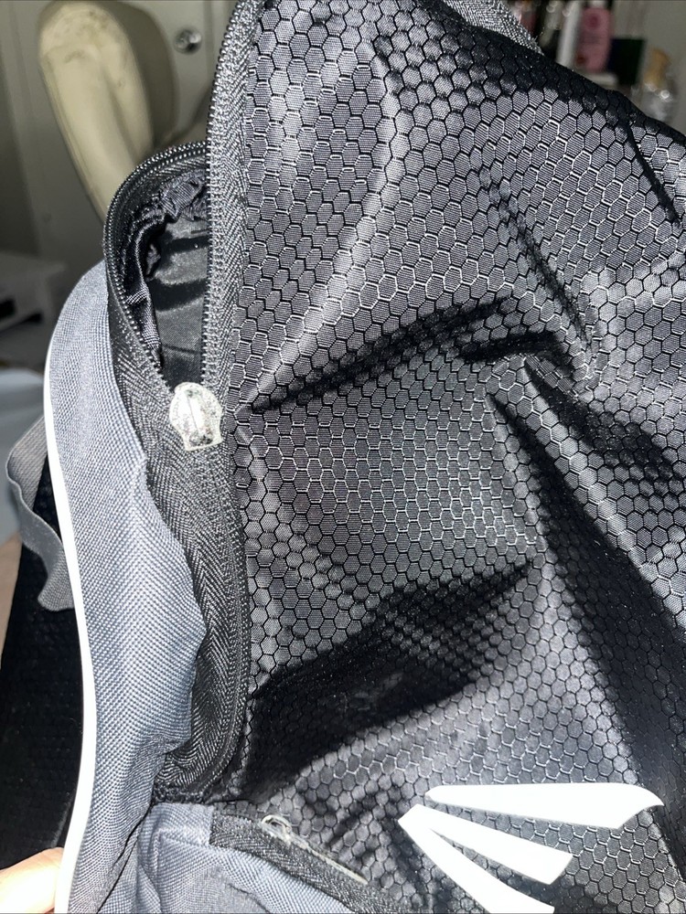 Easton Softball Baseball Bat Backpack Bag Black/Grey EUC