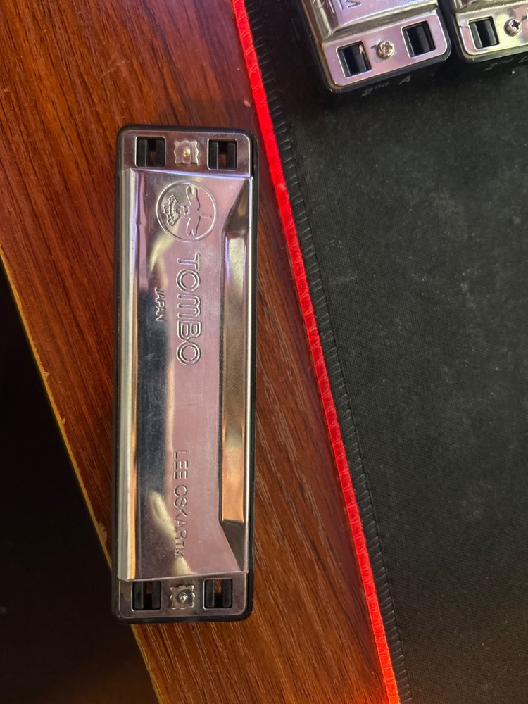 TOMBO Lee Oskar Harmonica Made in Japan Key 1st A 2nd E **No Case**
