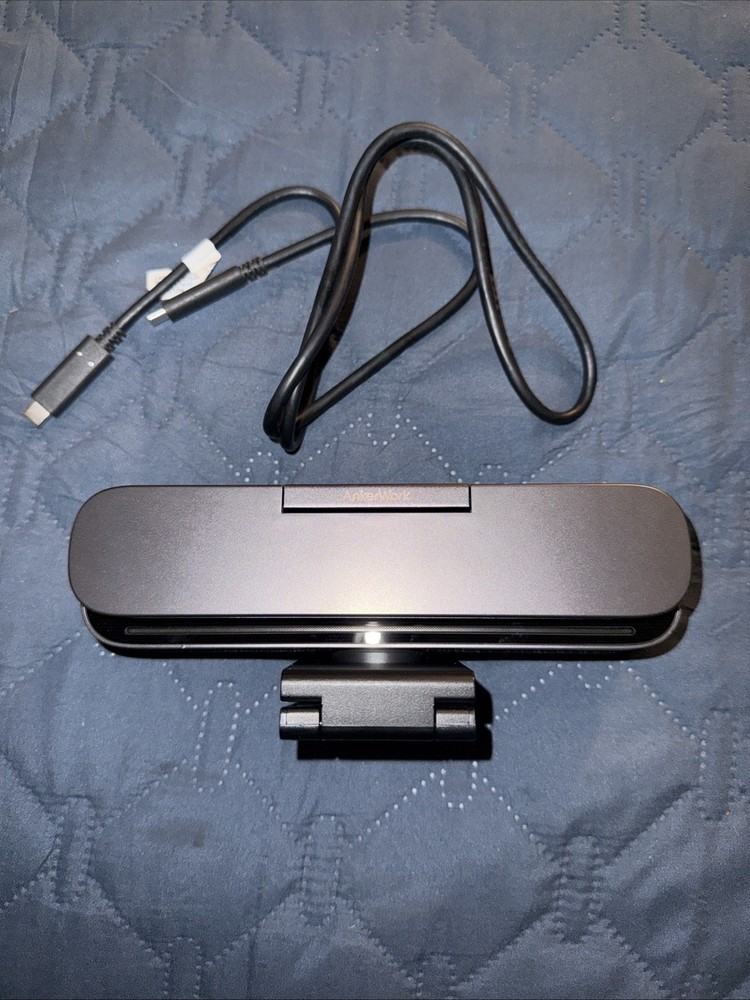 Anker Work B600 Videobar Webcam with Light, with 2K Camera -A