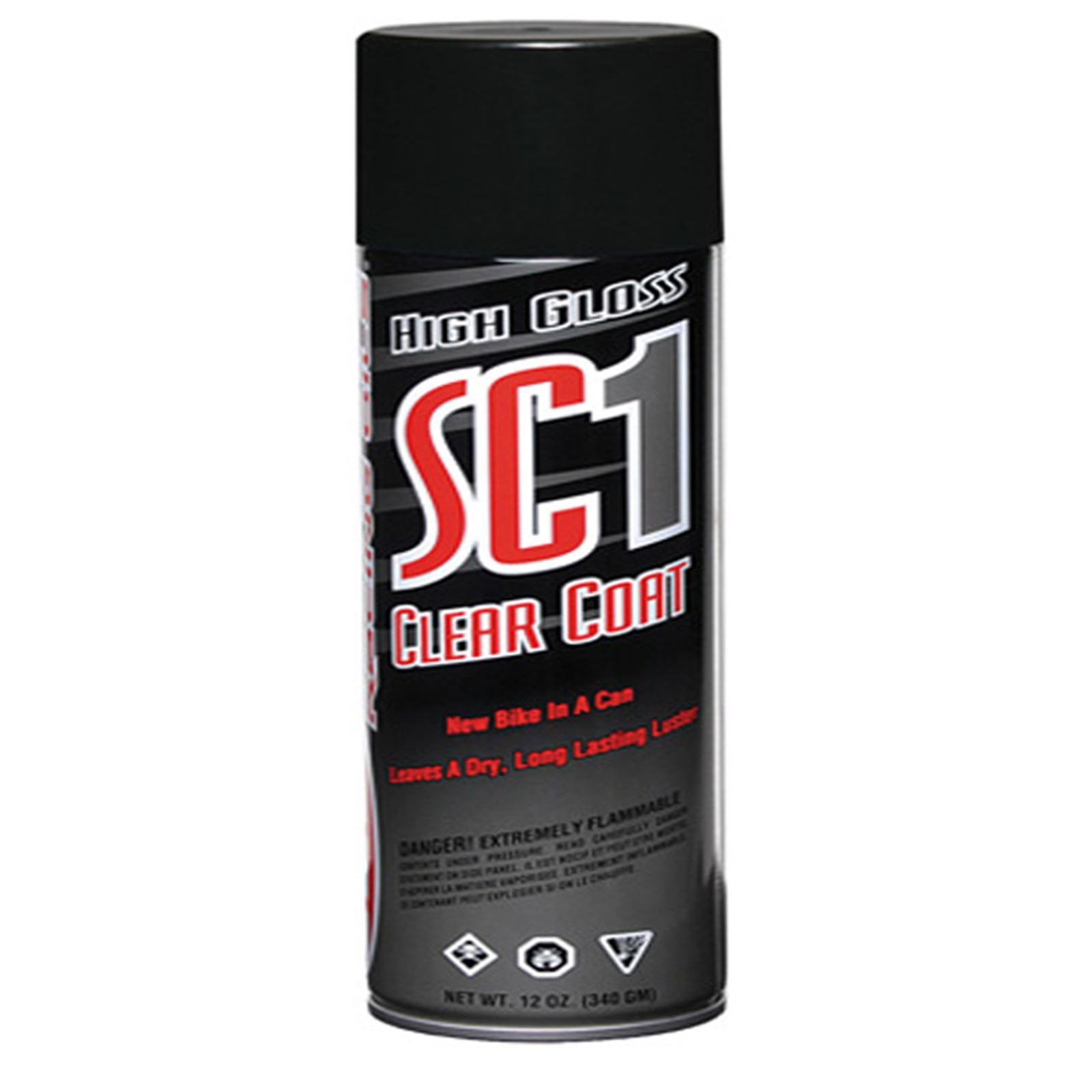 Maxima High Gloss SC1 Clear Coat Silicone Spray 12oz 78920