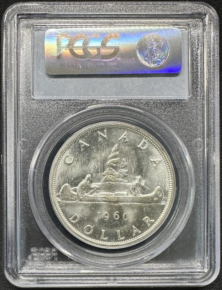 Canada - 1960 Silver Dollar - PCGS MS64 - LUSTROUS & CHOICE SURFACES!
