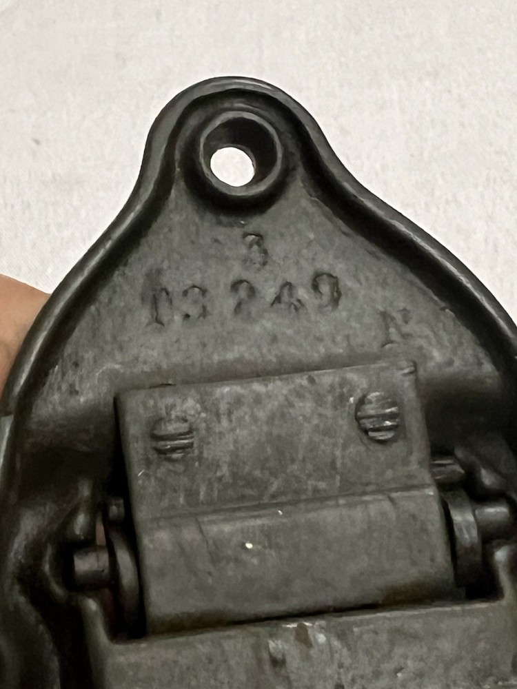 1943 Yale & Towne MFG. Military Locker Trunk Lock With Keys