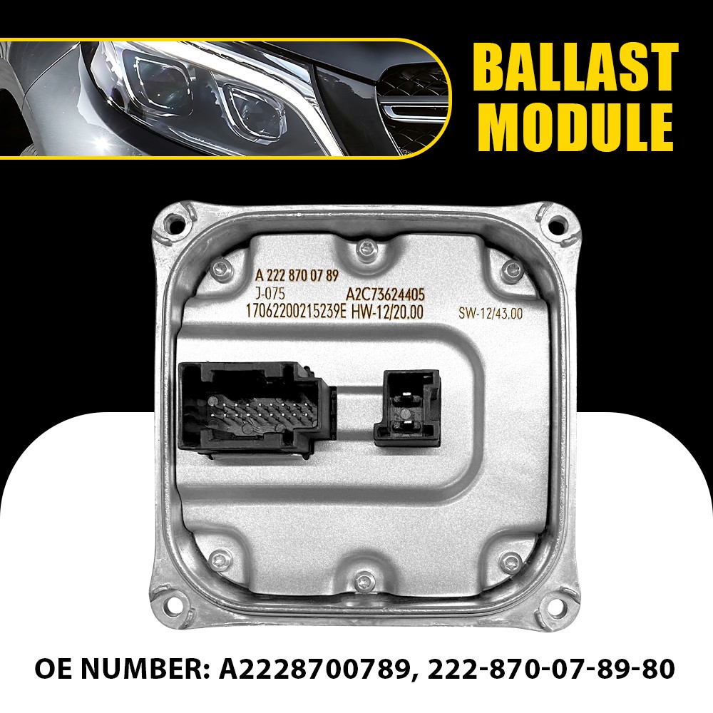 Control Unit Module Adaptive Headlight Right LED 2014-2016 for Mercedes E / E350