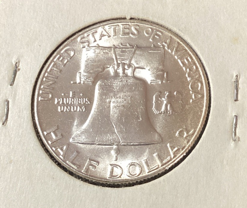 1956 SILVER FRANKLIN HALF DOLLAR Uncirculated