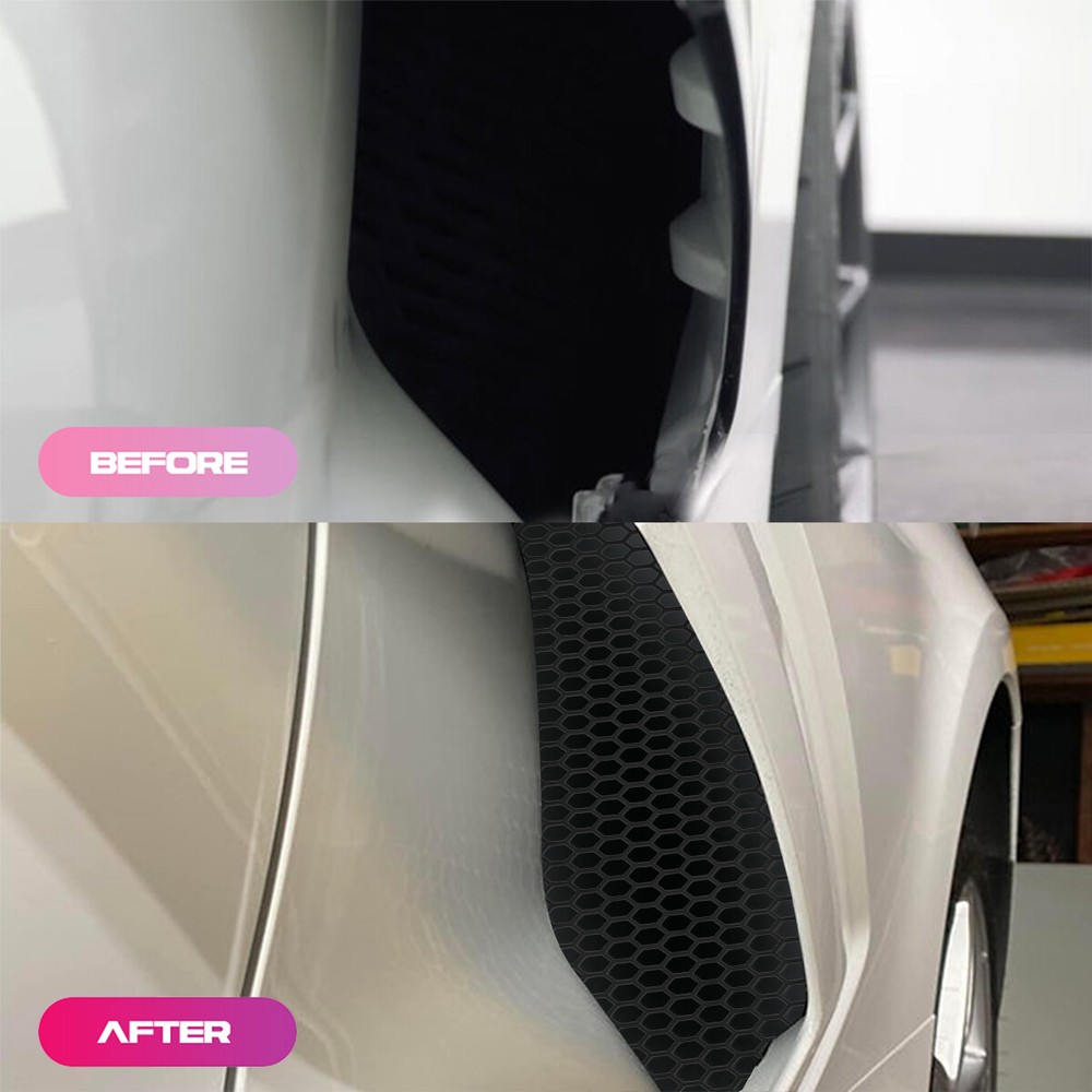 For Corvette C8 Z51 20-2024 Side Intake Mesh Grille +Front Grill Radiator Guard