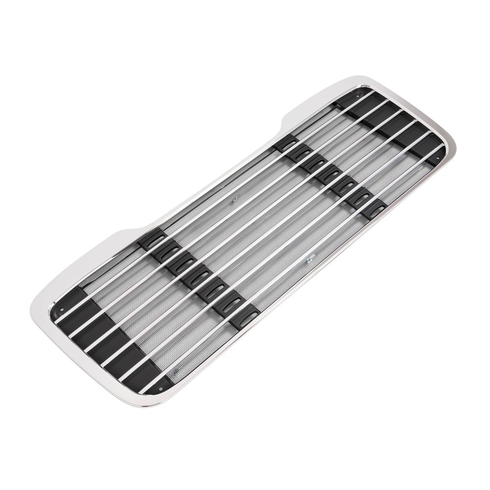 Front Upper Chrome Bumper Grille w/Bug Screen Fit Freightliner M2 2002-2022