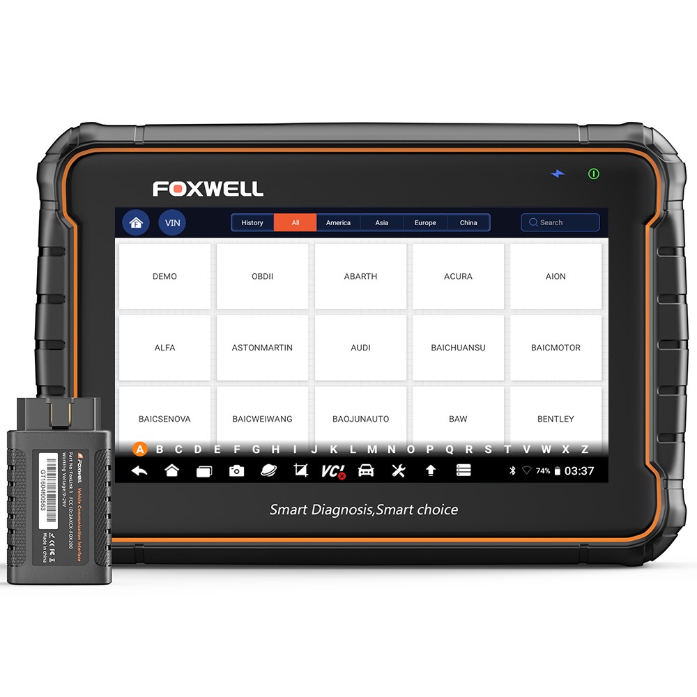 All System OBD2 Scanner ABS SAS EPB Oil TPMS Injector Coding Car Diagnostic Tool