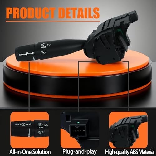 Multifunction Combination Turn Signal Switch Compatible with 2011-2021 Ram