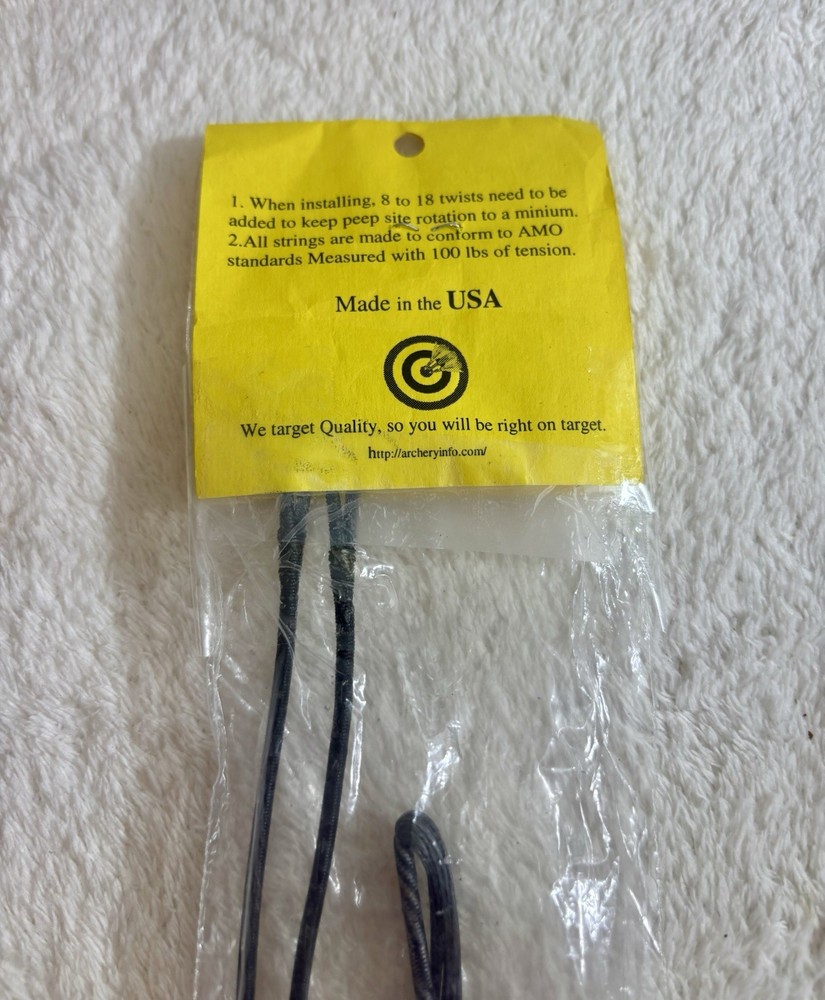 D & E Bowstrings 58 In Bowstring For Crossbow, 450 Plus. Free Shipping.