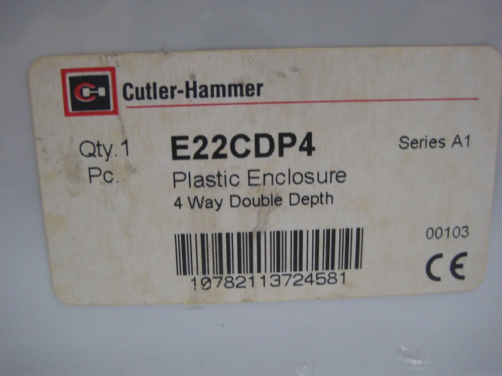 CUTLER HAMMER E22CDP4 ENCLOSURE NSMP