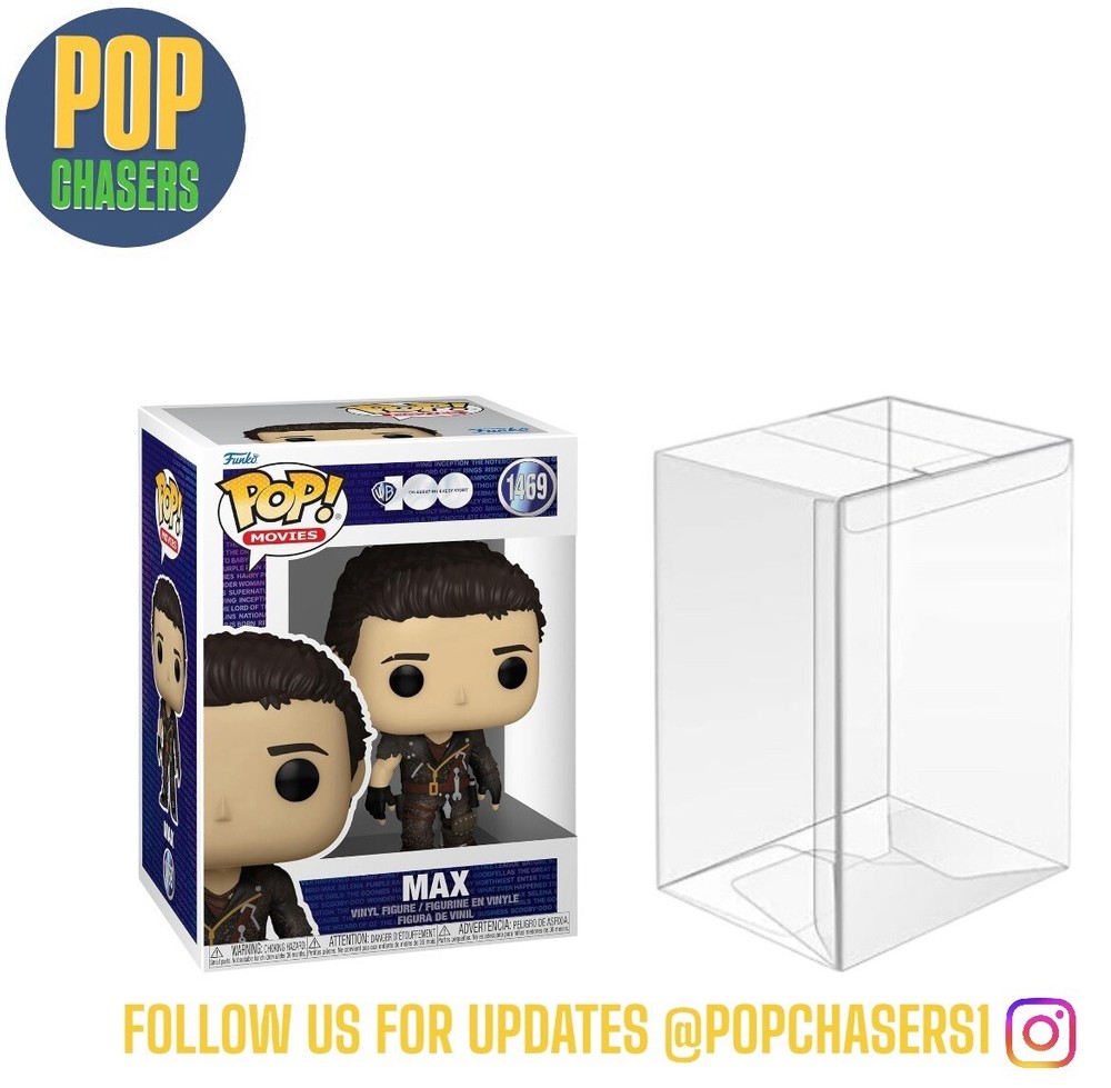 Funko POP! Movies: Mad Max - Max #1469 W/Pop Protector