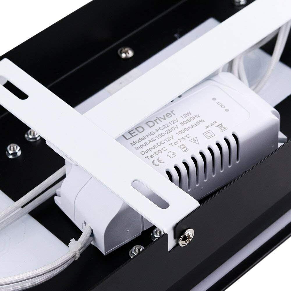 Eterbiz LED Flame Effect Wall Lamp with 2 Modes