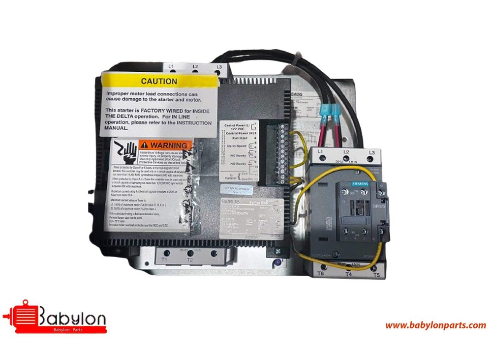 SIEMENS Elevator Motor Starter 72KG34AFA