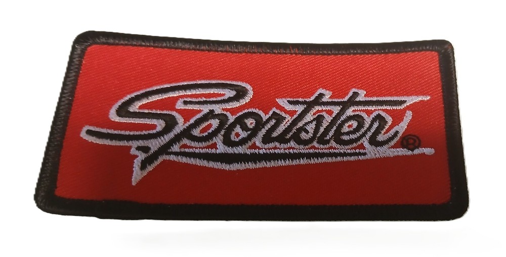 Sportster embroidered biker 4 inch patch