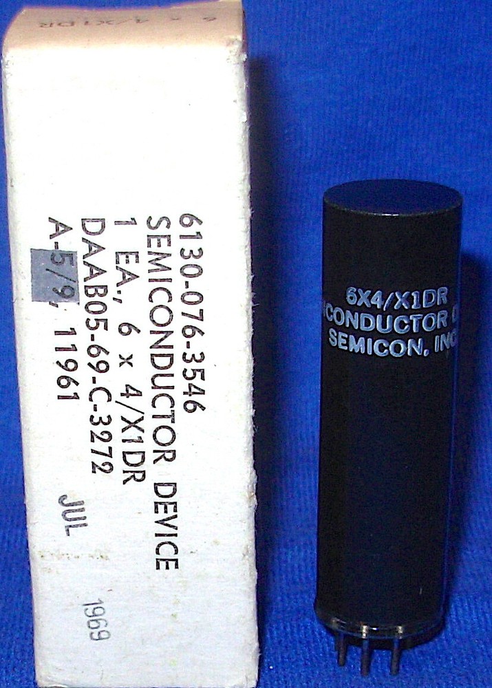 NOS NIB Semicon Inc 6X4 / X1DR Solid State 6X4 Direct Replacement - Sealed