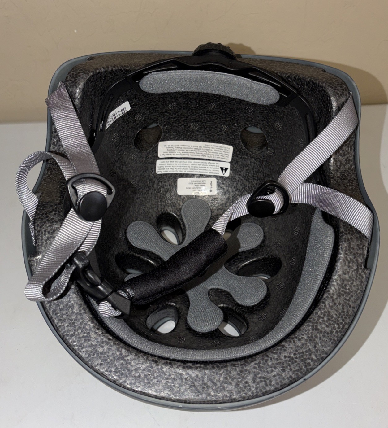 Teetle Skateboard Bike Bicycle Helmet Adult Medium (54-58cm) Gray NEW