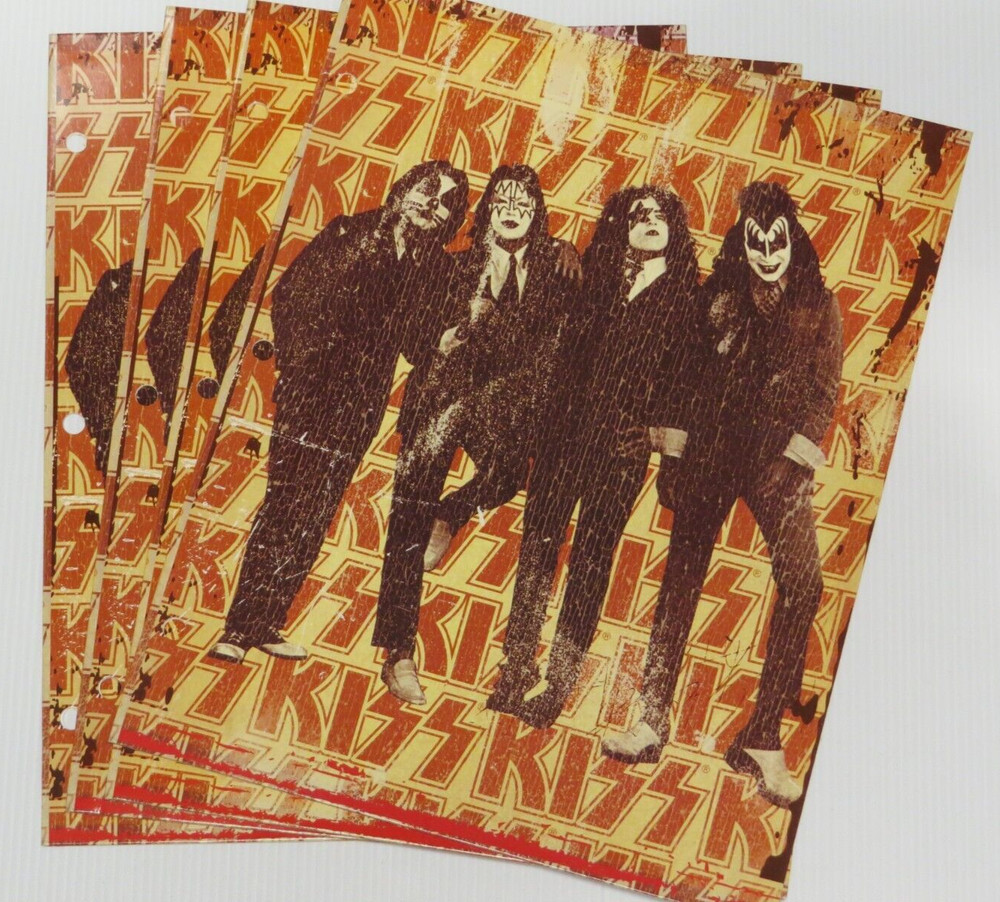 KISS ARMY 24 FOLDERS LOT + DISPLAY BOX OFFICIAL 2010