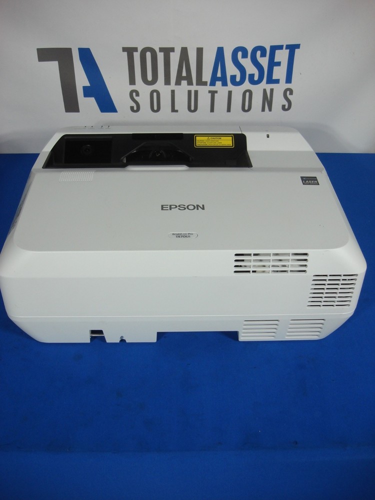 Epson Brightlink Pro 1470Ui Interactive Laser Projector Model H876A 1,109 Hours