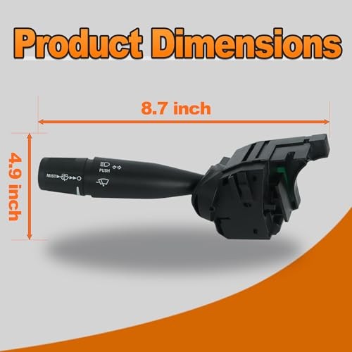 Multifunction Combination Turn Signal Switch Compatible with 2011-2021 Ram