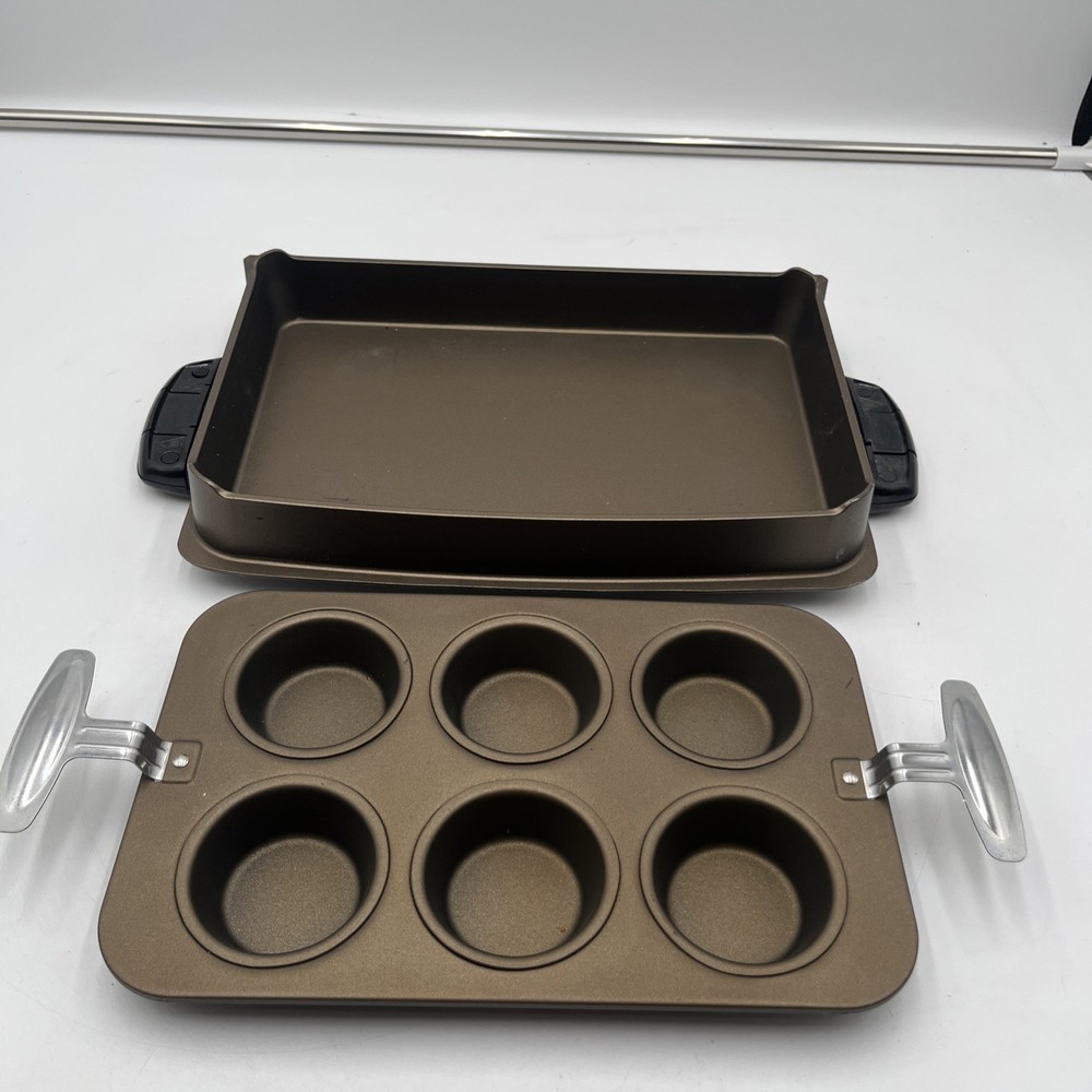 George Foreman Grill Replacement Griddle Plate Muffin Tin TSK-2623ET