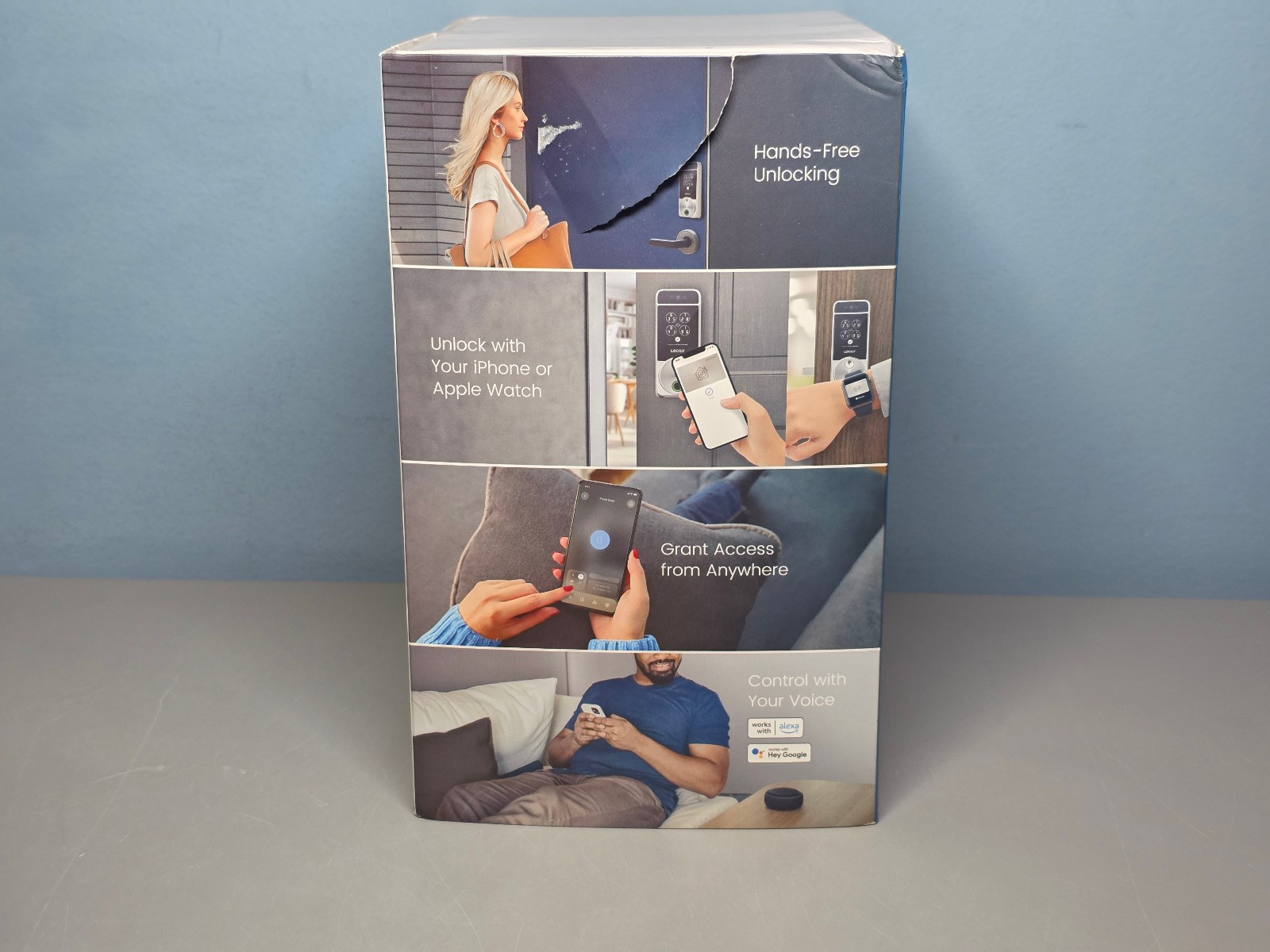 Lockly Visage Zeno Series Deadbolt Smart Lock Facial Recognition New & Sealed