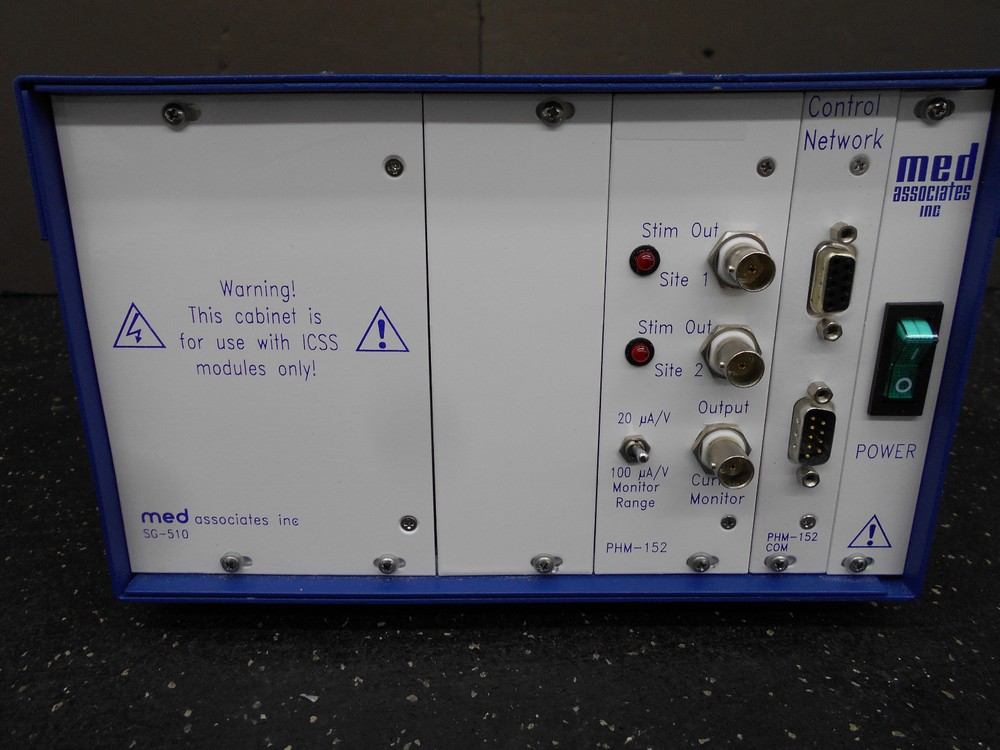 MED ASSOCIATES PHM-152 PROGRAMMABLE ICSS STIMULATOR CONTROL NETWORK