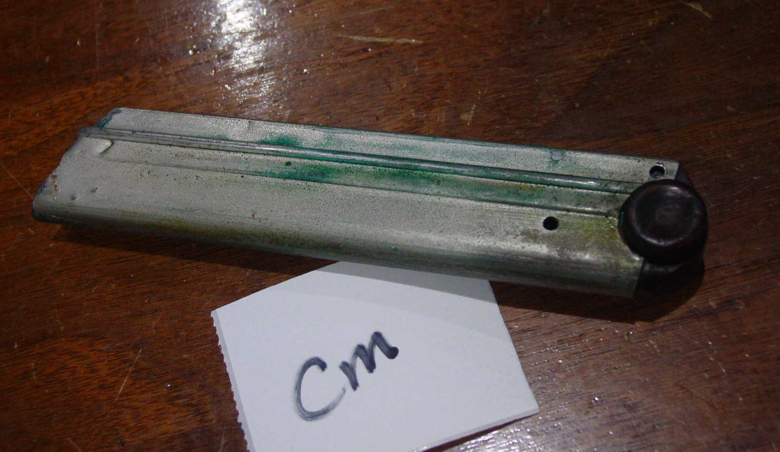 Original  LUGER P08  MAGAZINE  marked 22  9mm Mauser