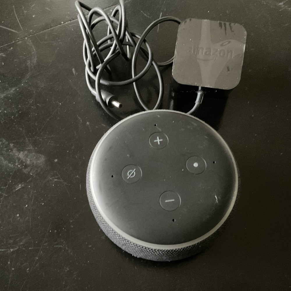 Amazon Echo Dot 3rd Gen Smart Speaker C78MP8 w/ power cord **tested**