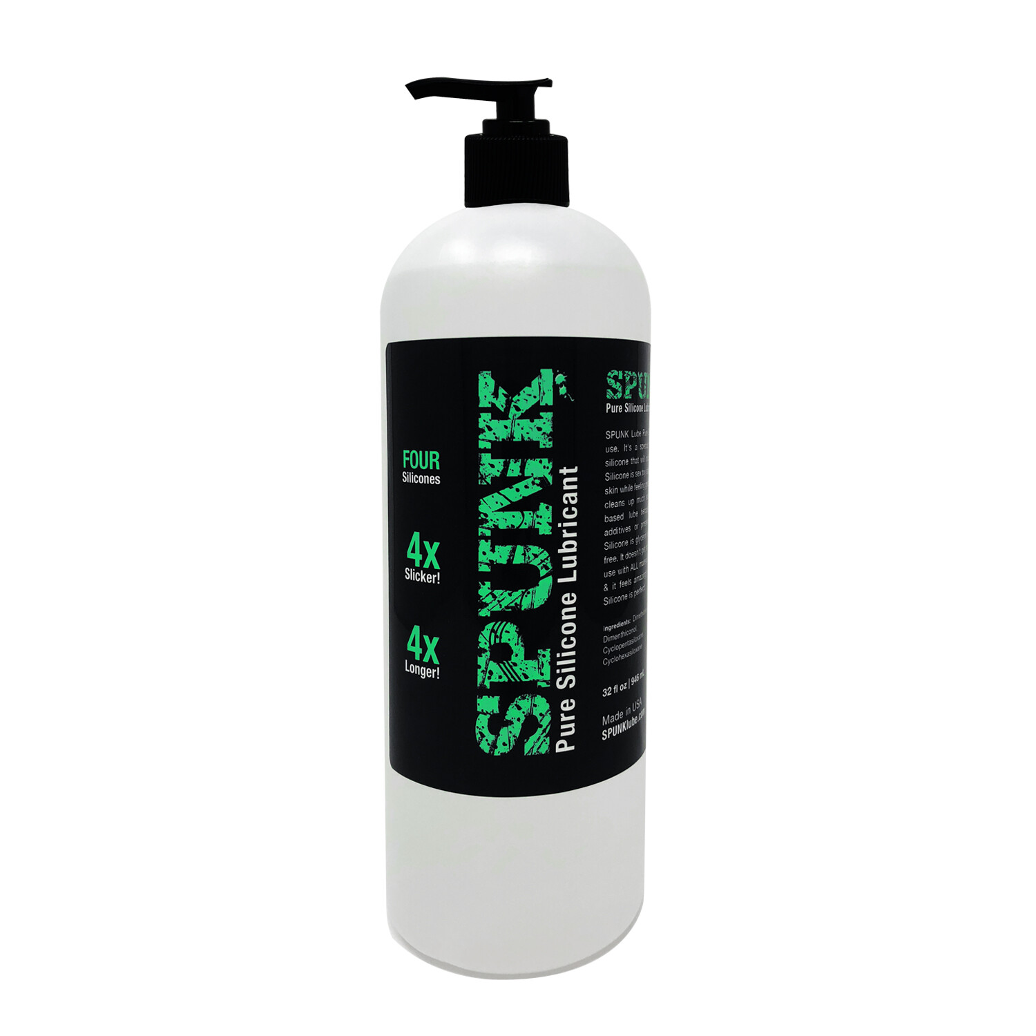 SPUNK Lube Pure Silicone Lube Semen🍯Sperm Jizz Cum Splooge Water Sex Lubricant