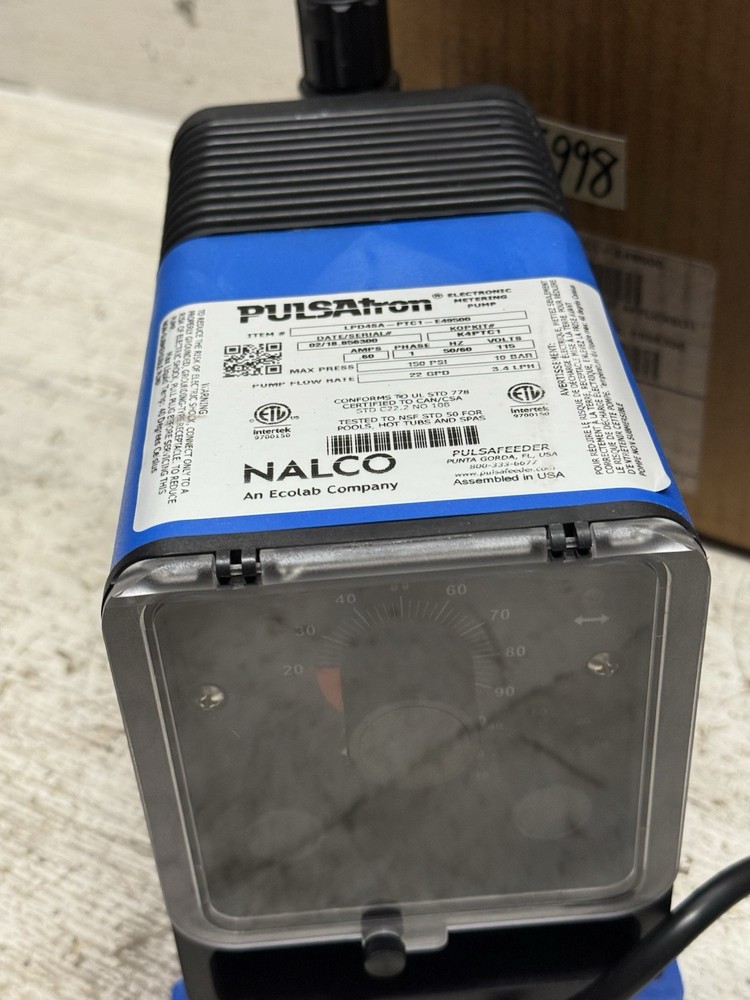 Pulsafeeder LPD4SA-PTC1-E49500 PULSAtron Series E Plus New