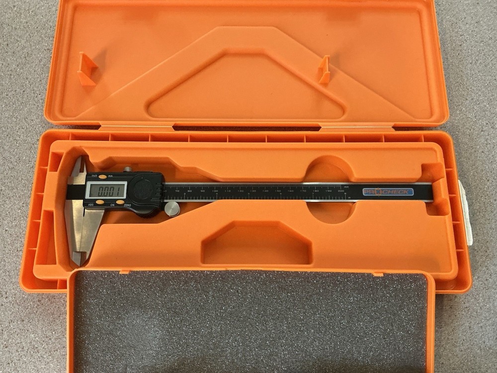 PROCHECK 6” DIAL CALIPER & 8” DIGITAL CALIPER TOOLMAKER MACHINIST TOOLS