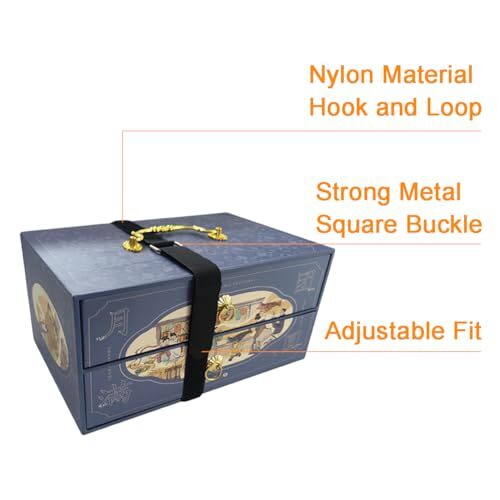 12 Pack 24 Inch Reusable Fastening Cable Straps Hook and Loop Cinch Cable Ties