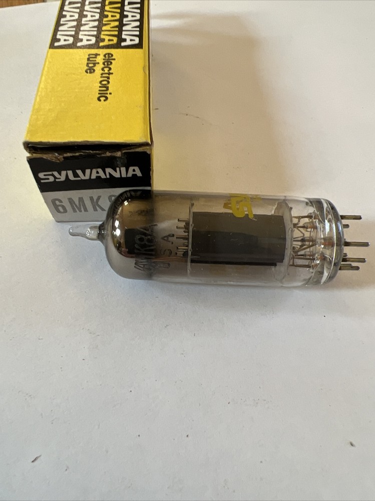 Vintage Sylvania 6MK8A Tube Nos Tested
