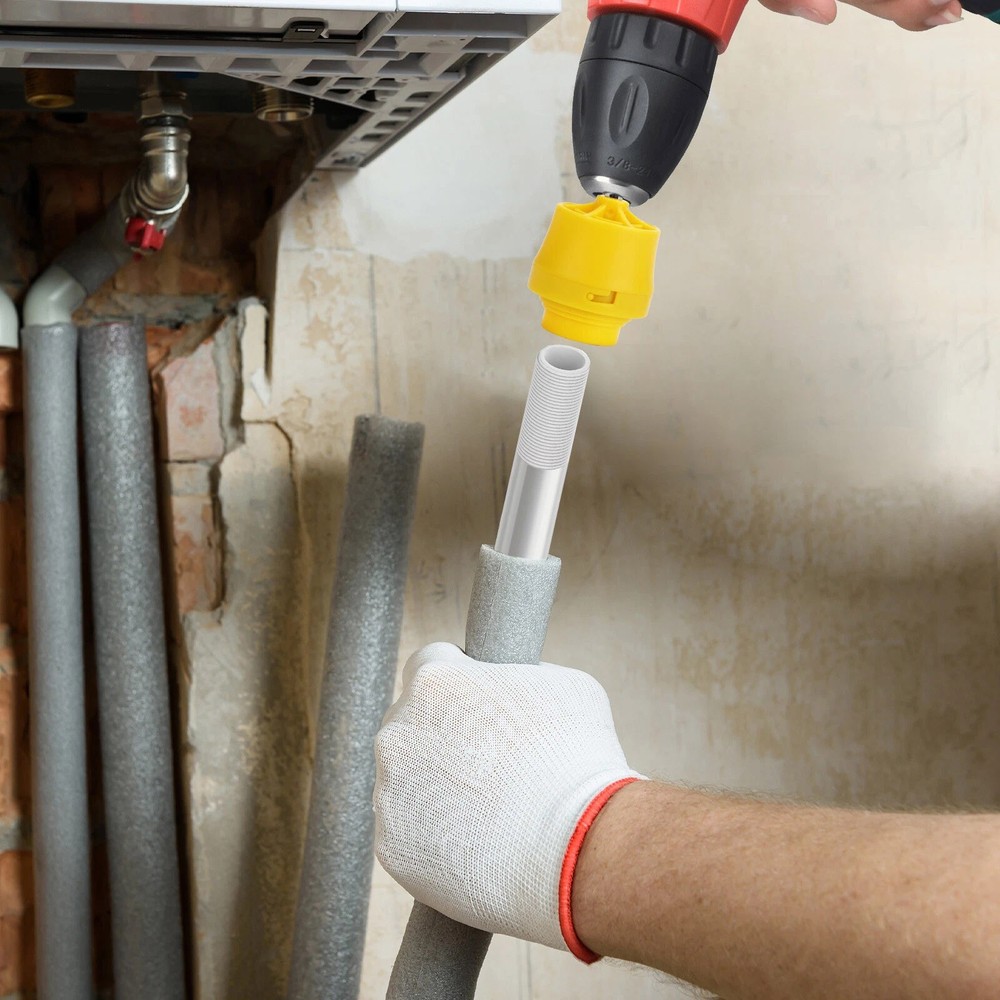 High Quality PVC Thread Maker Tool Pipe Threader with 3 Dies for Electric Drill