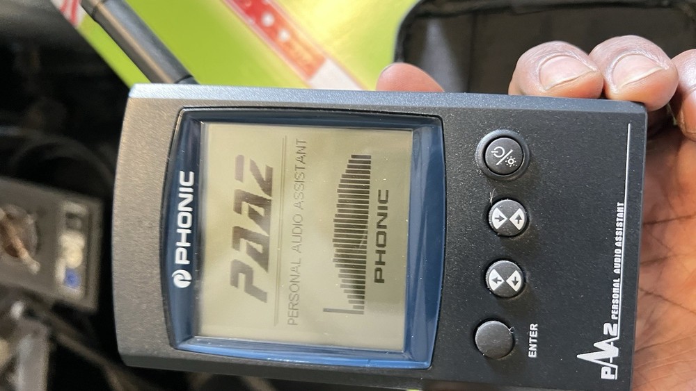 Phonic PAA2 Professional Audio Analyzer Handheld with Case Excellent Condition